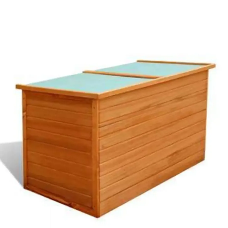 vidaXL - Opbergkist - Bruin - Hout