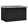 vidaXL - Opslagkist - Antraciet - Staal - 109 x 67 x 65 cm