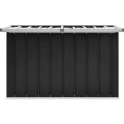 vidaXL - Opslagkist - Antraciet - Staal - 109 x 67 x 65 cm