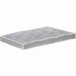 vidaXL - Pallet Bankkussen - Antraciet - Katoen