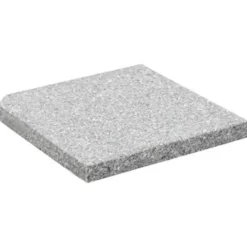 vidaXL - Parasolgewichtplaat - Grijs - Graniet
