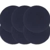 vidaXL - Placemat - Blauw - Katoen - 6 stuks