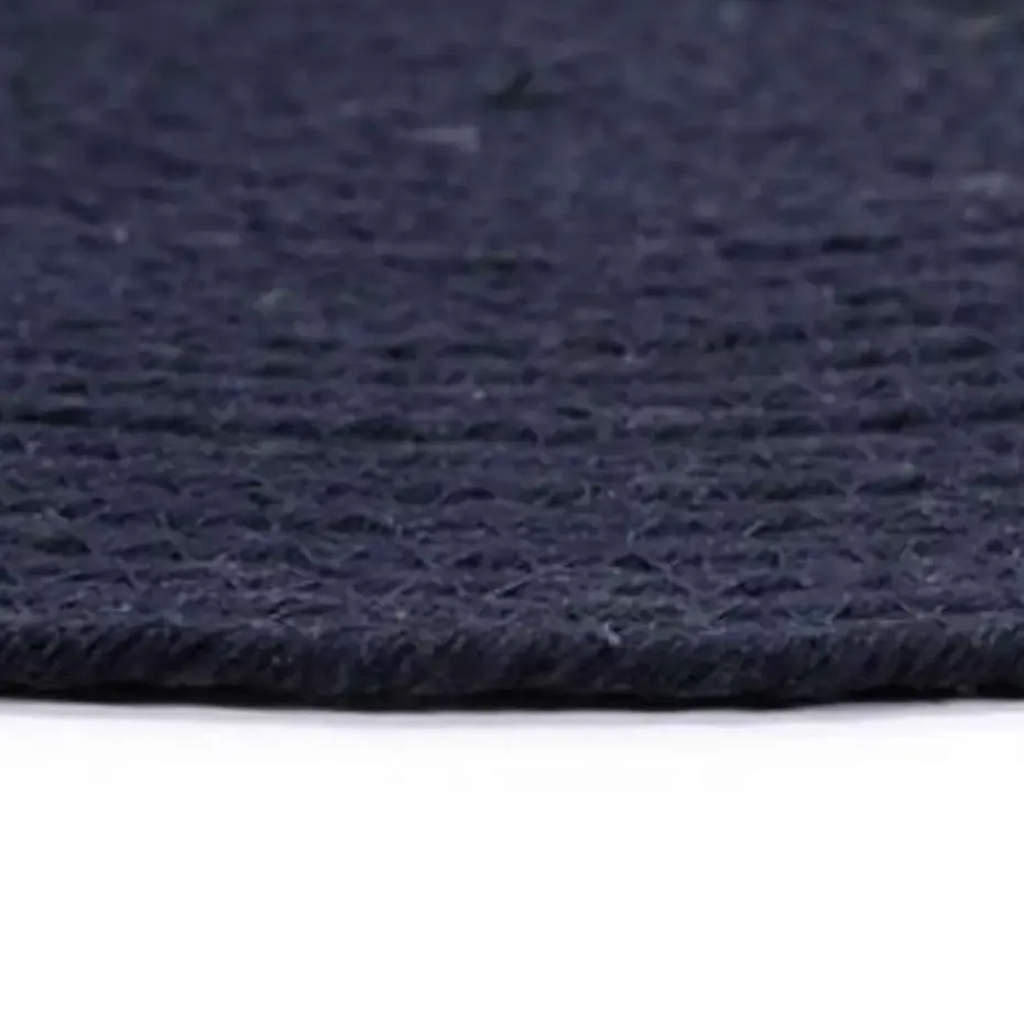 vidaXL - Placemat - Blauw - Katoen - 6 stuks
