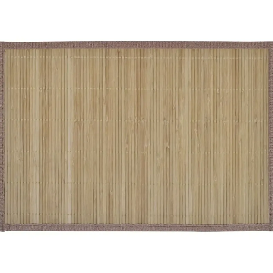 vidaXL - Placemat - Bruin - Bamboe