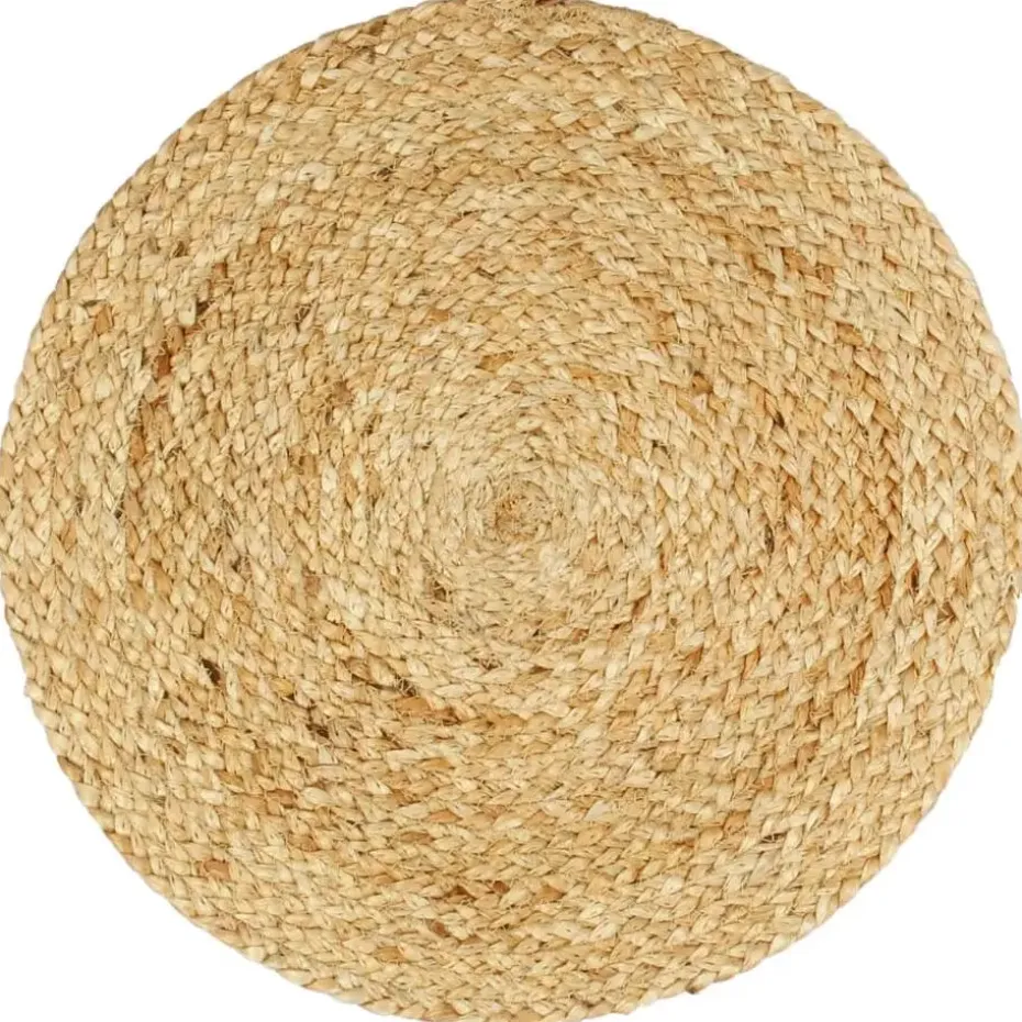vidaXL - Placemat - Bruin - Jute - 6 stuks