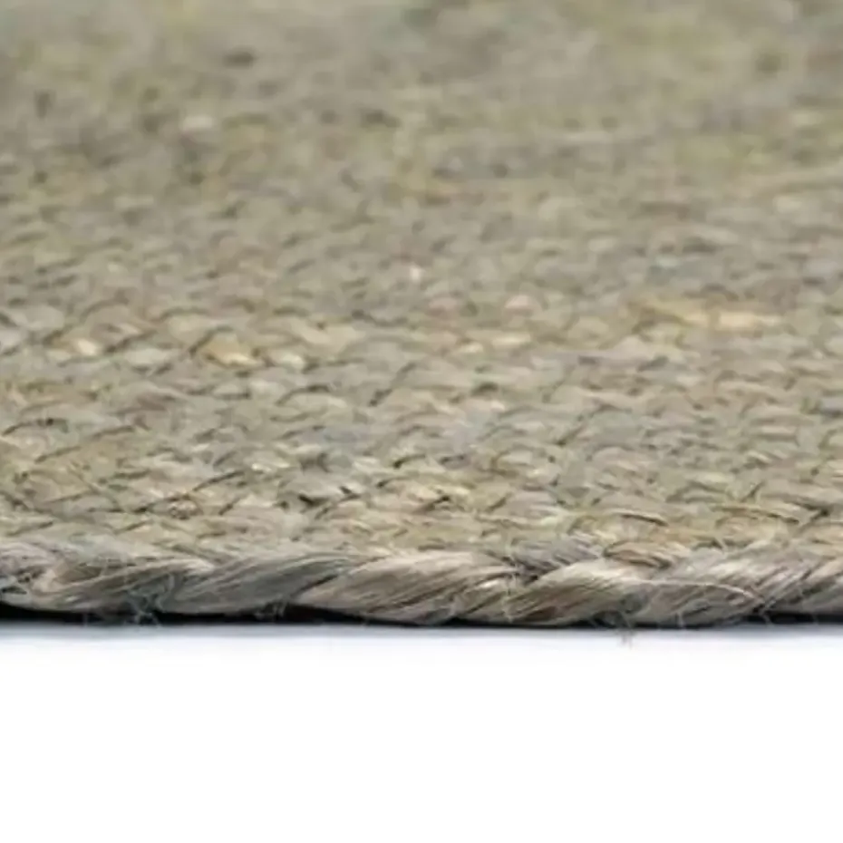 vidaXL - Placemat - Grijs - Jute - 4 stuks