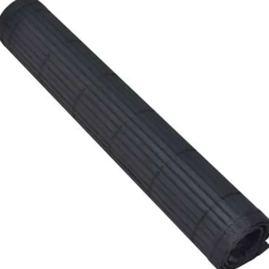 vidaXL - Placemat - Zwart - Bamboe
