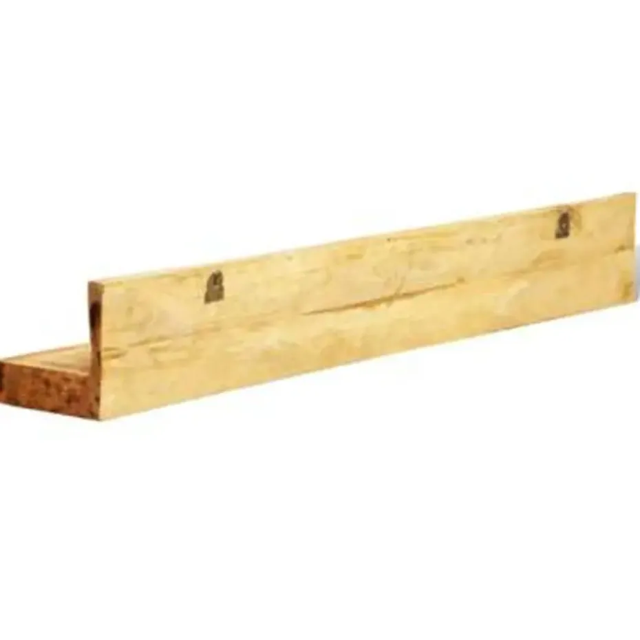 vidaXL - Plank - Bruin - Hout