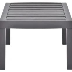 vidaXL - Salontafel - Grijs - Kunststof