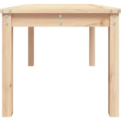 vidaXL - Salontafel Rechthoekig - Naturel - Massief grenenhout - 82,5x50,5x45 cm