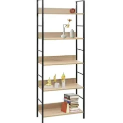 vidaXL - Schappenkast - Bruin - Bewerkt hout
