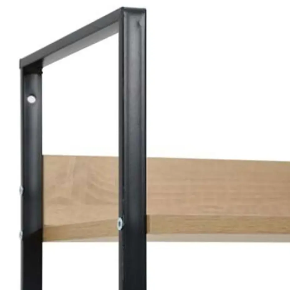 vidaXL - Schappenkast - Bruin - Bewerkt hout
