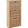 vidaXL - Schoenenbank - Bruin - Hout