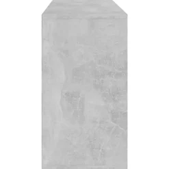 vidaXL - Schoenenbank - Grijs - Bewerkt hout - 103x30x55 cm