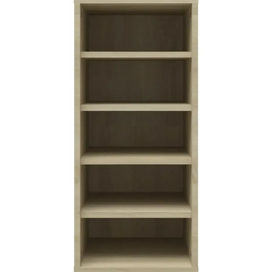 vidaXL - Schoenenkast - Bruin - Bewerkt hout - 31.5 x 35 x 70 cm