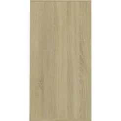 vidaXL - Schoenenkast - Bruin - Bewerkt hout - 31.5 x 35 x 70 cm