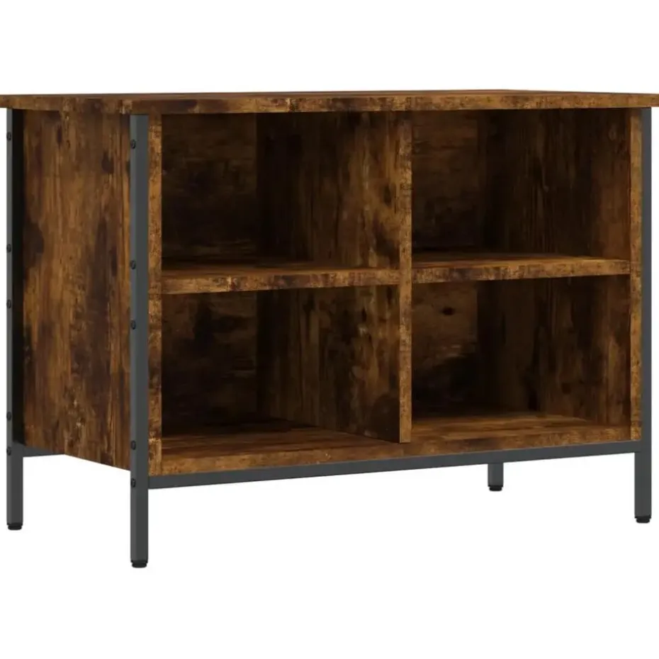 vidaXL - Schoenenkast - Bruin - Bewerkt hout