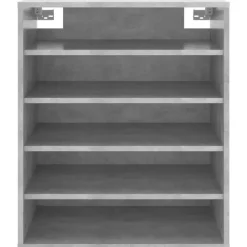 vidaXL - Schoenenkast - Grijs - Bewerkt hout - 60 x 35 x 70 cm