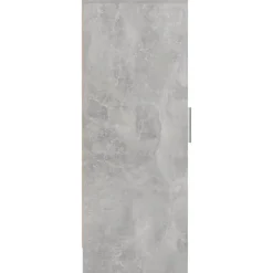 vidaXL - Schoenenkast - Grijs - Bewerkt hout - 31.5 x 35 x 92 cm