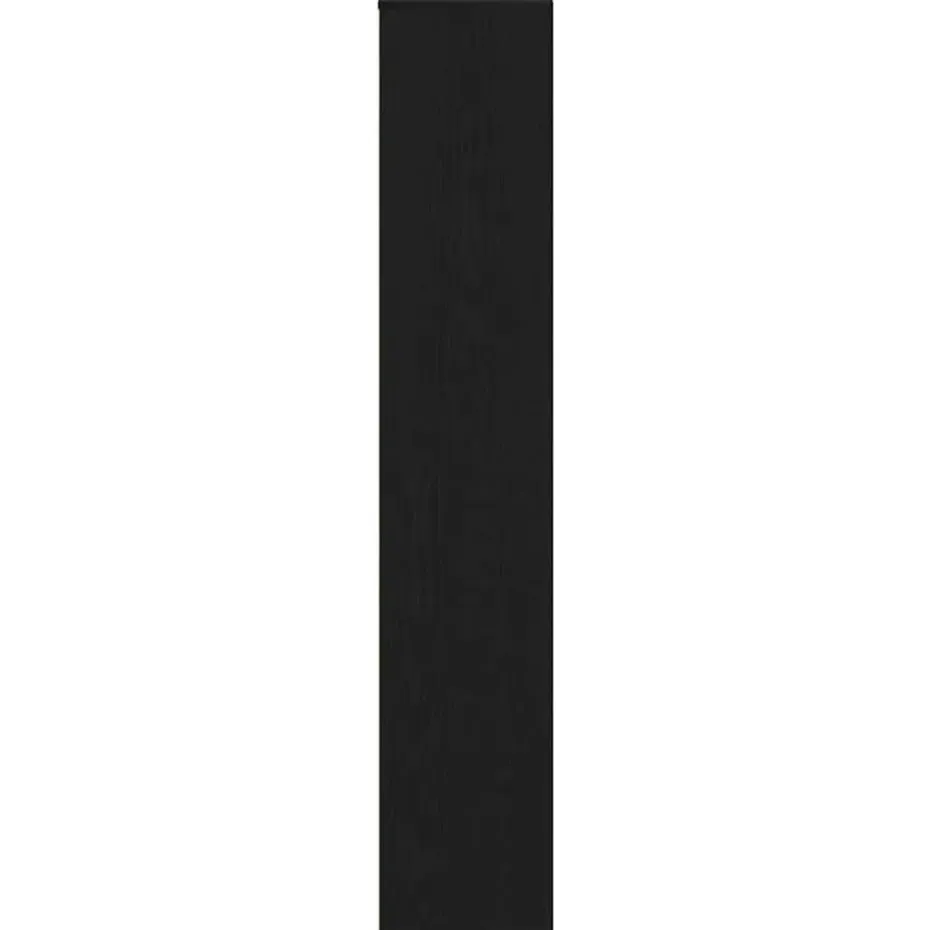 vidaXL - Schoenenkast - Zwart eiken - Bewerkt hout - 22 paar - 54x34x183 cm