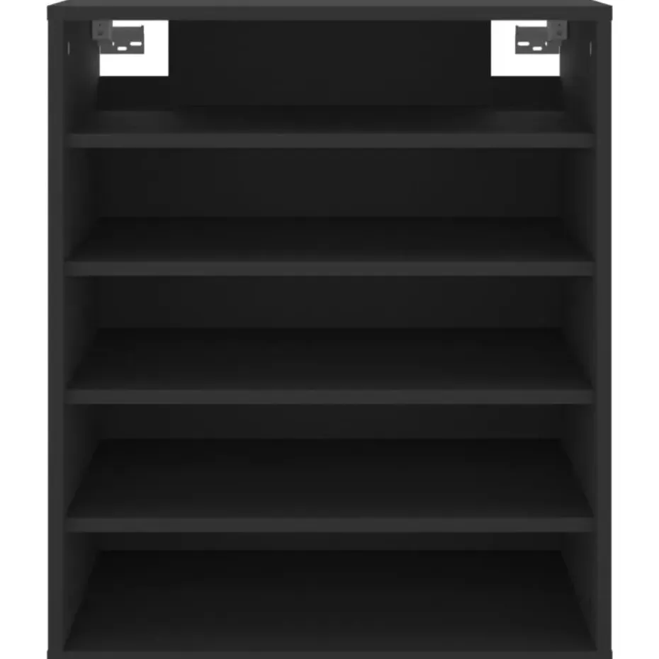 vidaXL - Schoenenkast - Zwart - Bewerkt hout - 60 x 35 x 70 cm