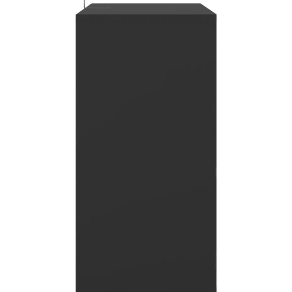 vidaXL - Schoenenkast - Zwart - Bewerkt hout - 60 x 35 x 70 cm