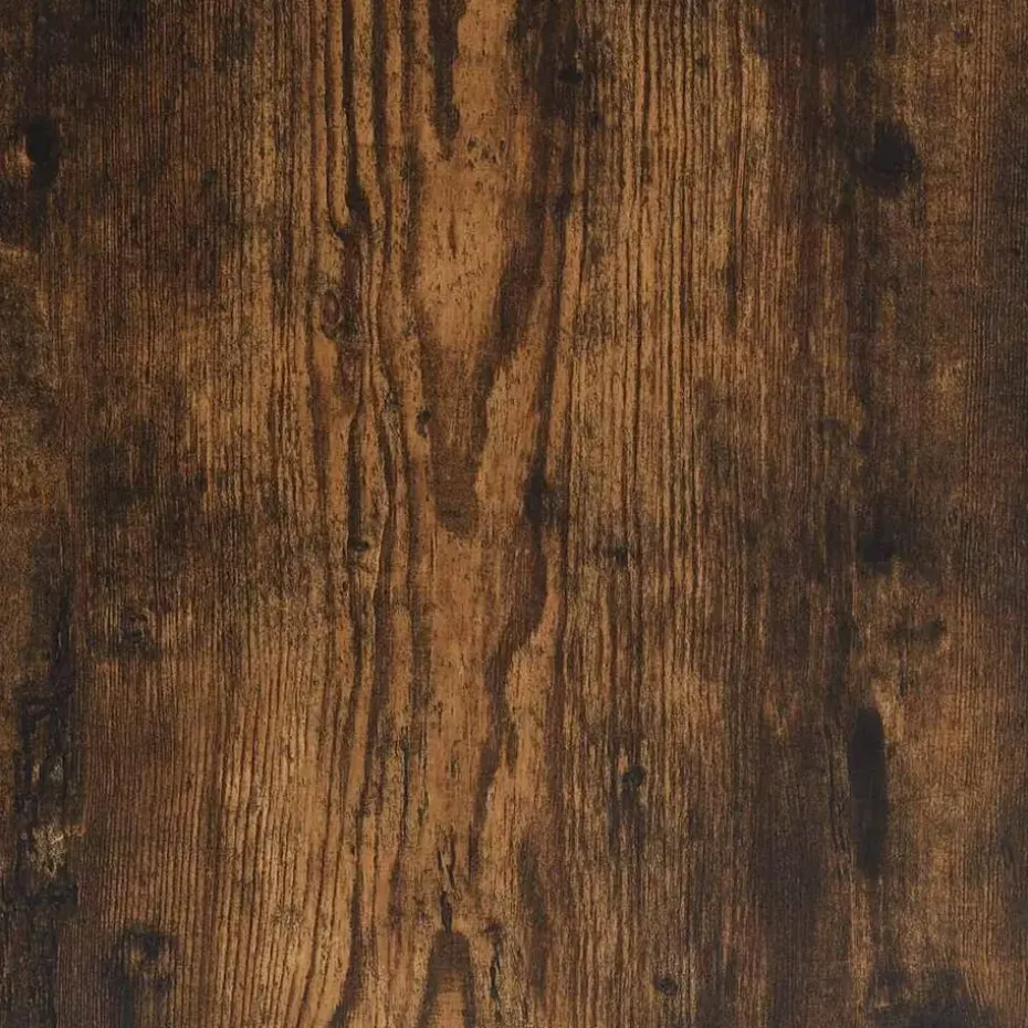 vidaXL - Schoenenkast met 2 deuren - Gerookt eiken - Hout - 59x35x100 cm