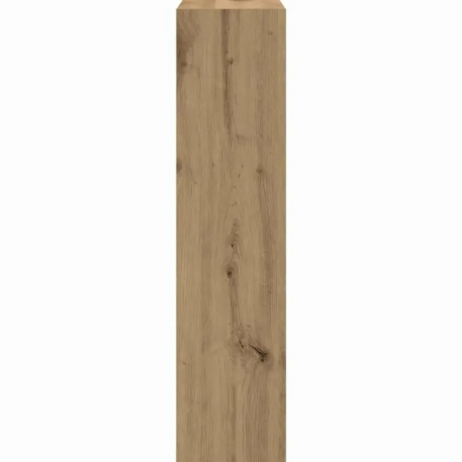 vidaXL - Schoenenkast voor entree 4 paar - Gerookt eiken - 80x21x87,5 cm