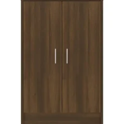 vidaXL - Schoenenrek - Bruin - Bewerkt hout - 60 x 35 x 92 cm