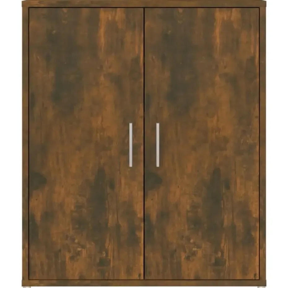 vidaXL - Schoenenrek - Bruin - Bewerkt hout - 60 x 35 x 70 cm