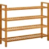 vidaXL - Schoenrek - Bruin - Hout