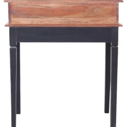 vidaXL - Schrijftafel - Bruin - Gerecycled hout