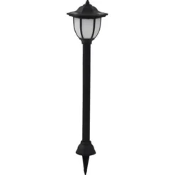vidaXL - Solarlamp - Zwart - Polypropyleen - 6 stuks