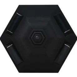 vidaXL - Solarlamp - Zwart - Polypropyleen - 6 stuks