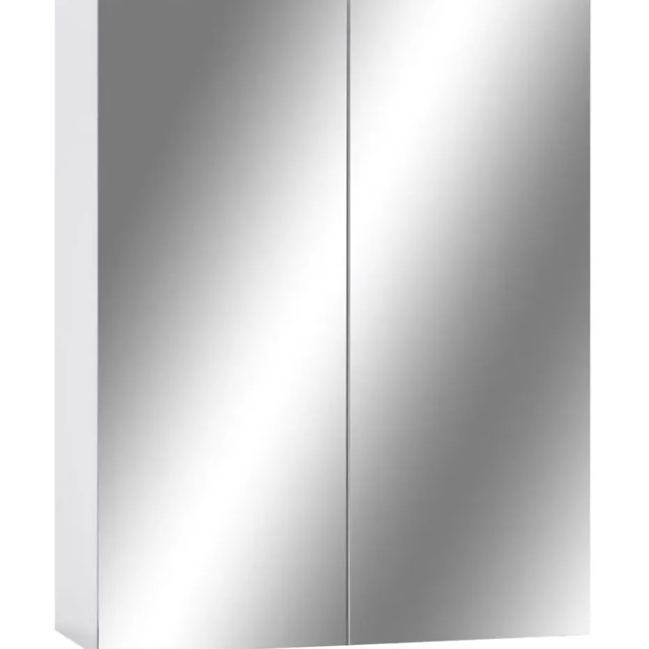 vidaXL - Spiegelkast - Wit - MDF