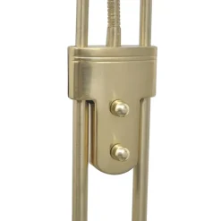 vidaXL - Staande Lamp - Goud - Staal