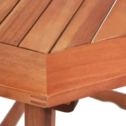 vidaXL - Tafel En Bankenset - Bruin - Hout