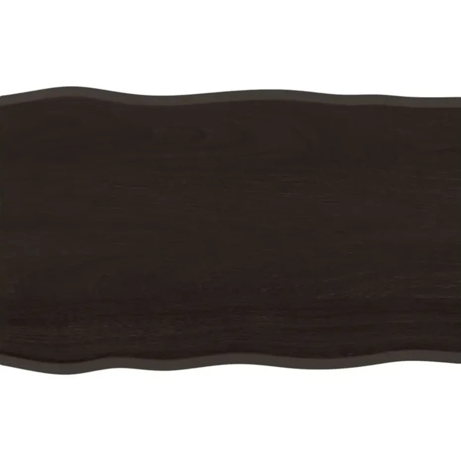 vidaXL - Tafelblad - Bruin - Eikenhout - 80 x 50 x 4 cm