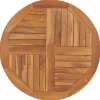 vidaXL - Tafelblad - Bruin - Hout