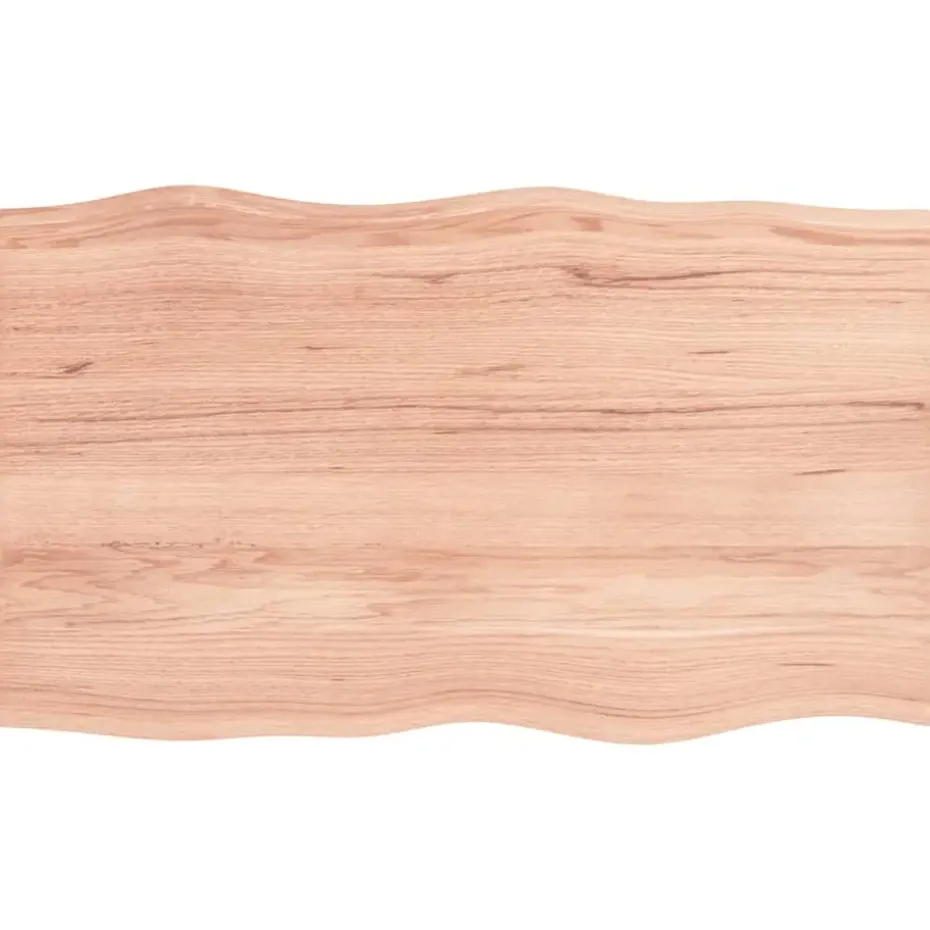 vidaXL - Tafelblad - Bruin - Eikenhout - 100 x 60 x 4 cm