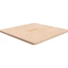 vidaXL - Tafelblad - Bruin - Eikenhout - 70 x 70 x 2.5 cm