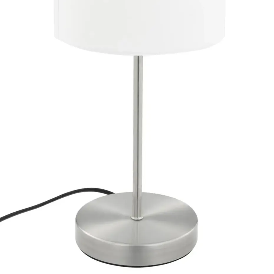 vidaXL - Tafellamp - Wit - Metaal - 2 stuks