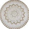 vidaXL - Tapijt - Beige - Jute - 120 cm