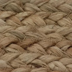 vidaXL - Tapijt - Beige - Jute - 90 cm