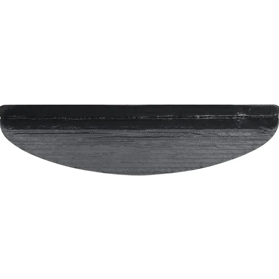 vidaXL - Tapijt Traptrede - Zwart - Kunststof - 56 x 17 x 3 cm - 15 stuks