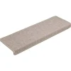 vidaXL - Tapijt Traptrede - Taupe - Polypropyleen