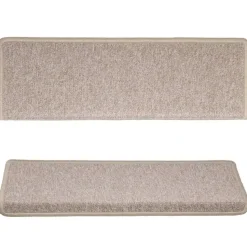 vidaXL - Tapijt Traptrede - Taupe - Polypropyleen