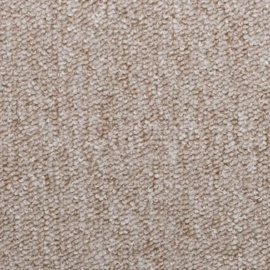 vidaXL - Tapijt Traptrede - Taupe - Polypropyleen