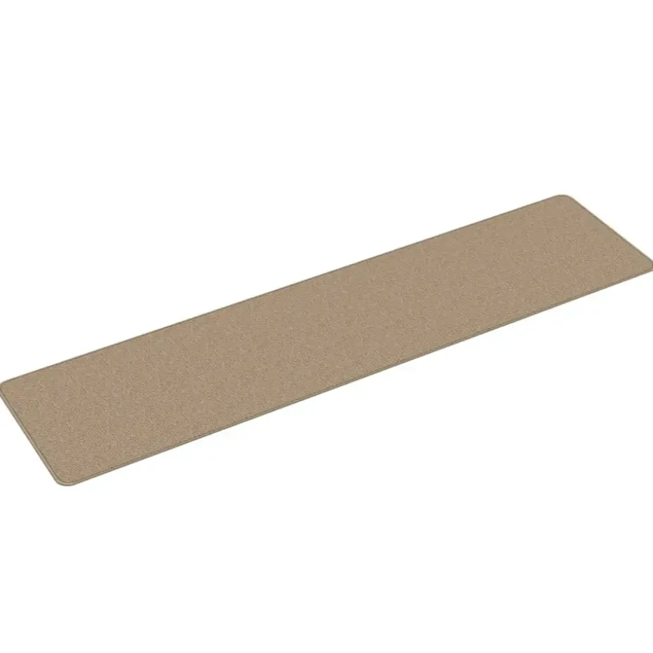 vidaXL - Tapijtloper - Bruin - Stof - 50 x 200 cm