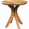vidaXL - Terrastafel - Bruin - Massief teakhout - 55 x 55 x 51 cm